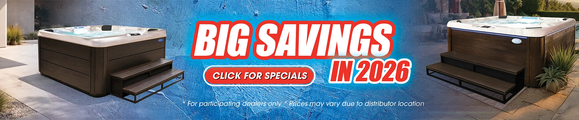 Calspas hot tub being used in a family setting - Cumberland