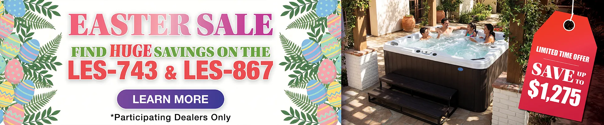 Calspas hot tub being used in a family setting - Cumberland