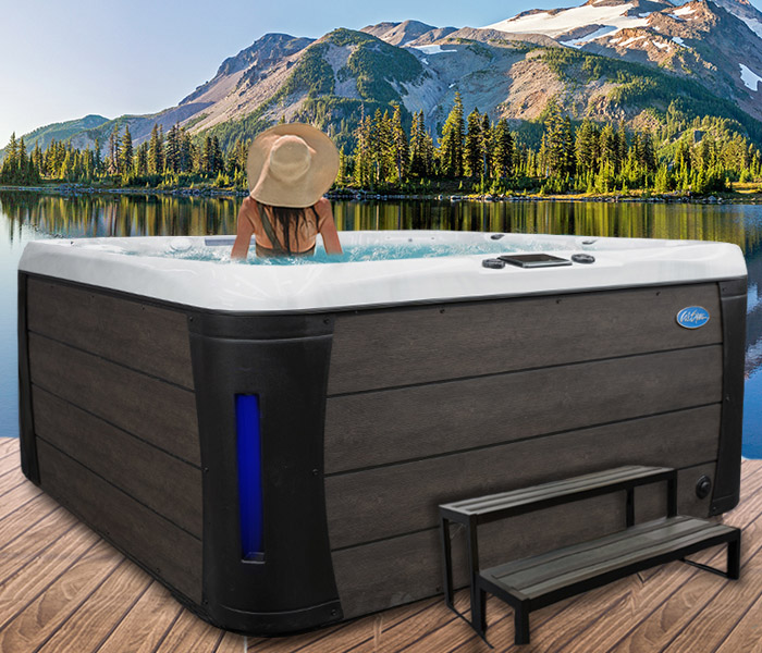 Calspas hot tub being used in a family setting - hot tubs spas for sale Cumberland
